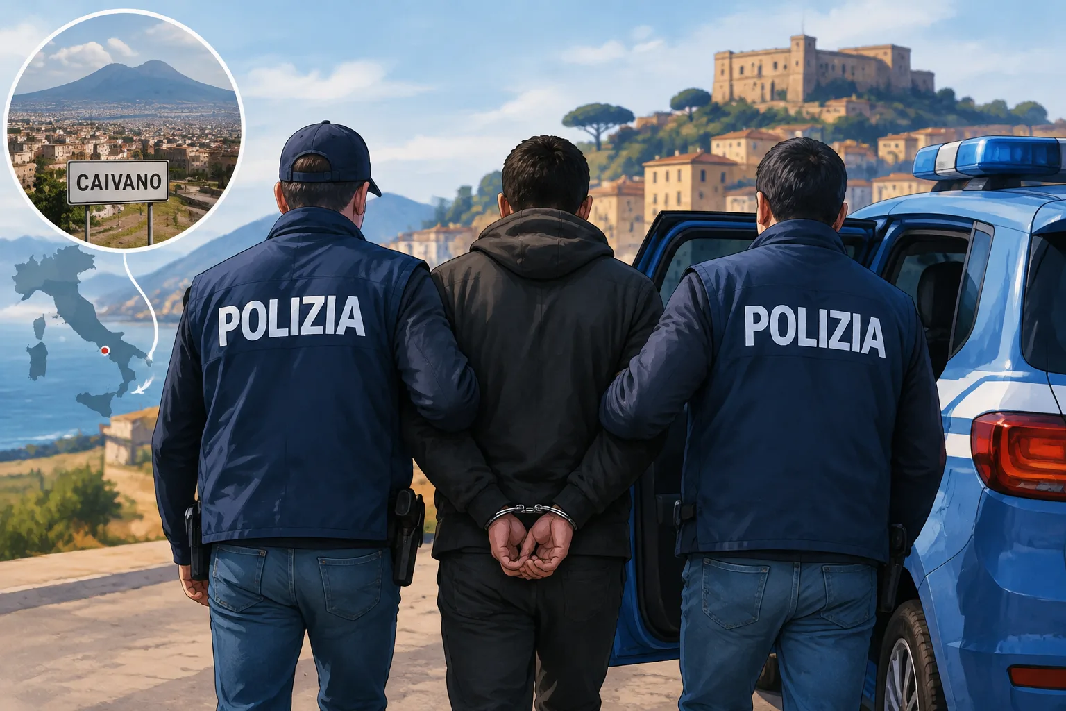 Arrestato a Grosseto per l'omicidio commesso a Caivano nel 2002