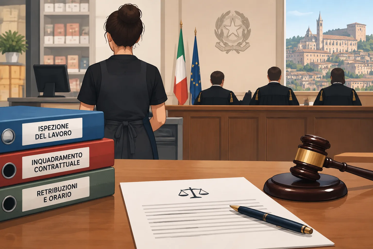 Tar Umbria annulla il provvedimento dell'Ispettorato sul livello di inquadramento di una commessa