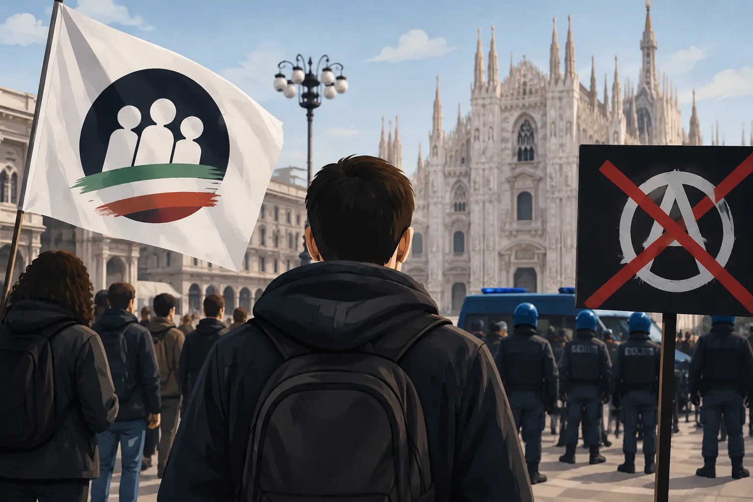'Italia in Piazza' della sezione milanese non parteciperà al corteo del 24 ottobre