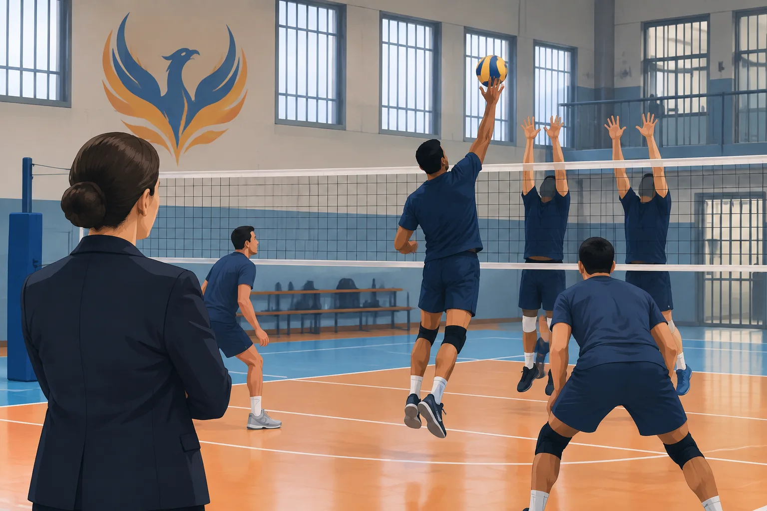 Fenice Volley alla Dozza: nuova squadra di detenuti-studenti, la direttrice richiama il problema del sovraffollamento