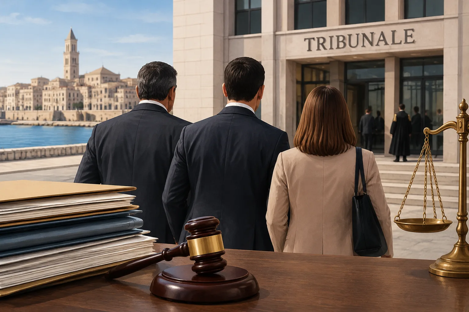 Crac nelle società di appalti: rinviati a giudizio gli imprenditori baresi Alviero ed Erasmo Antro e Francesca Boffoli