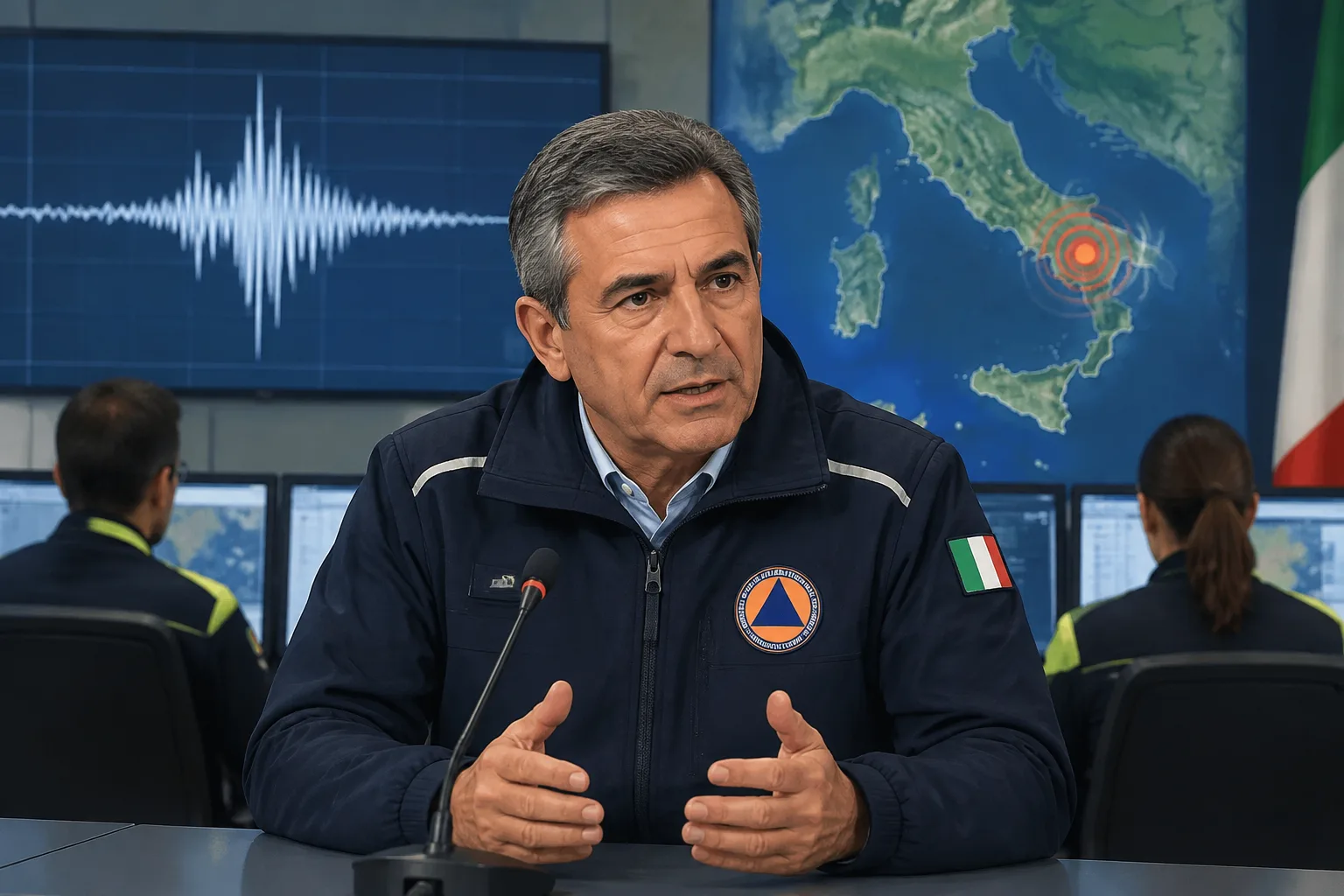 Terremoto, il Capo della Protezione Civile Salvo Cocina: nessun danno e monitoraggio costante