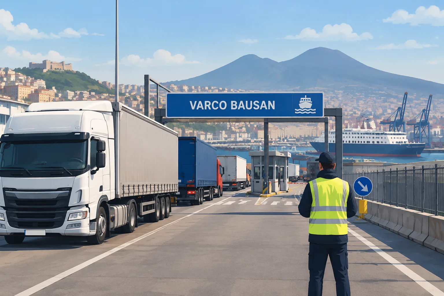 Sciolti i blocchi in Campania: al varco Bausan del porto di Napoli riprendono le consegne