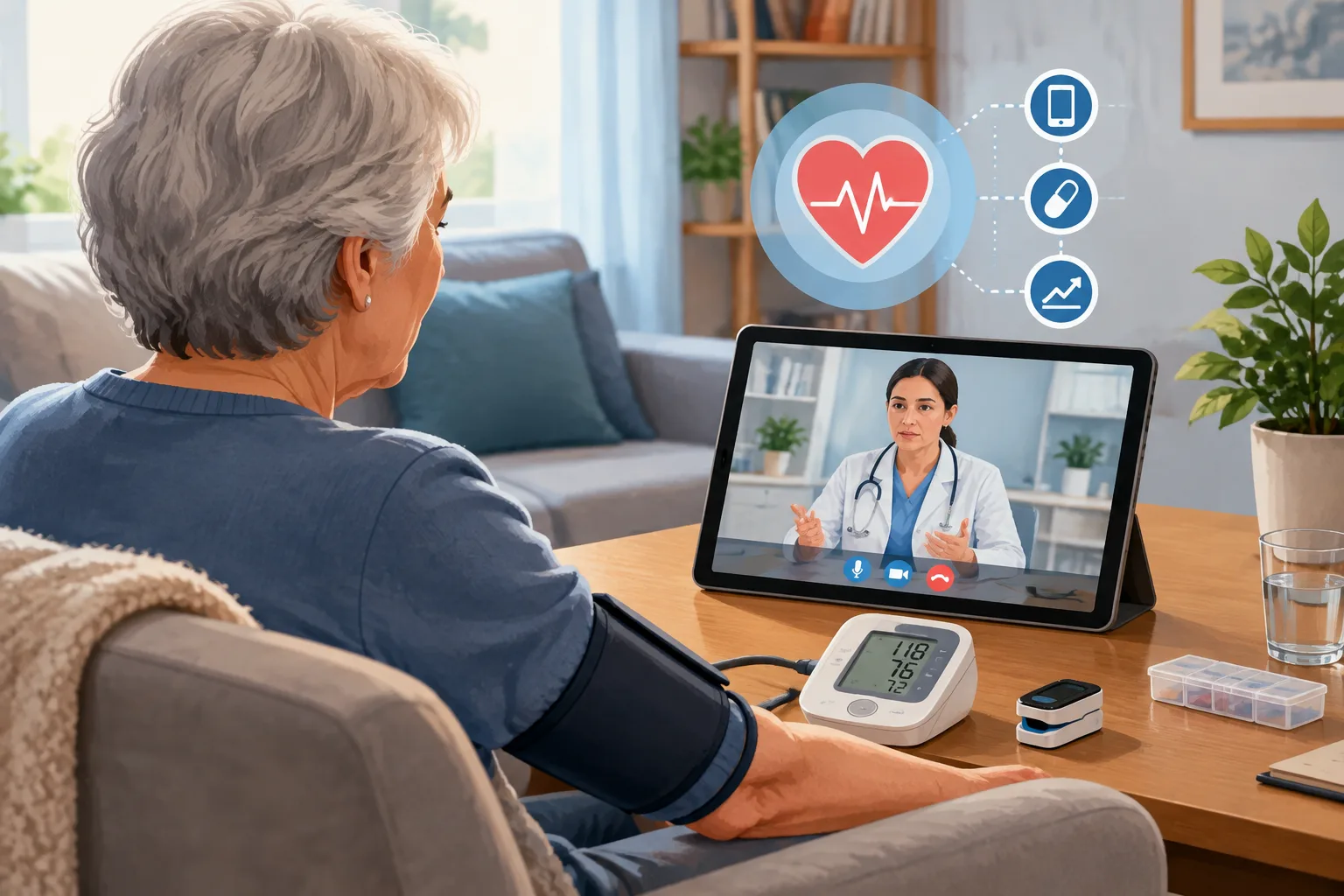 A Messina sperimentazione domiciliare con telemedicina per lo scompenso cardiaco avanzato