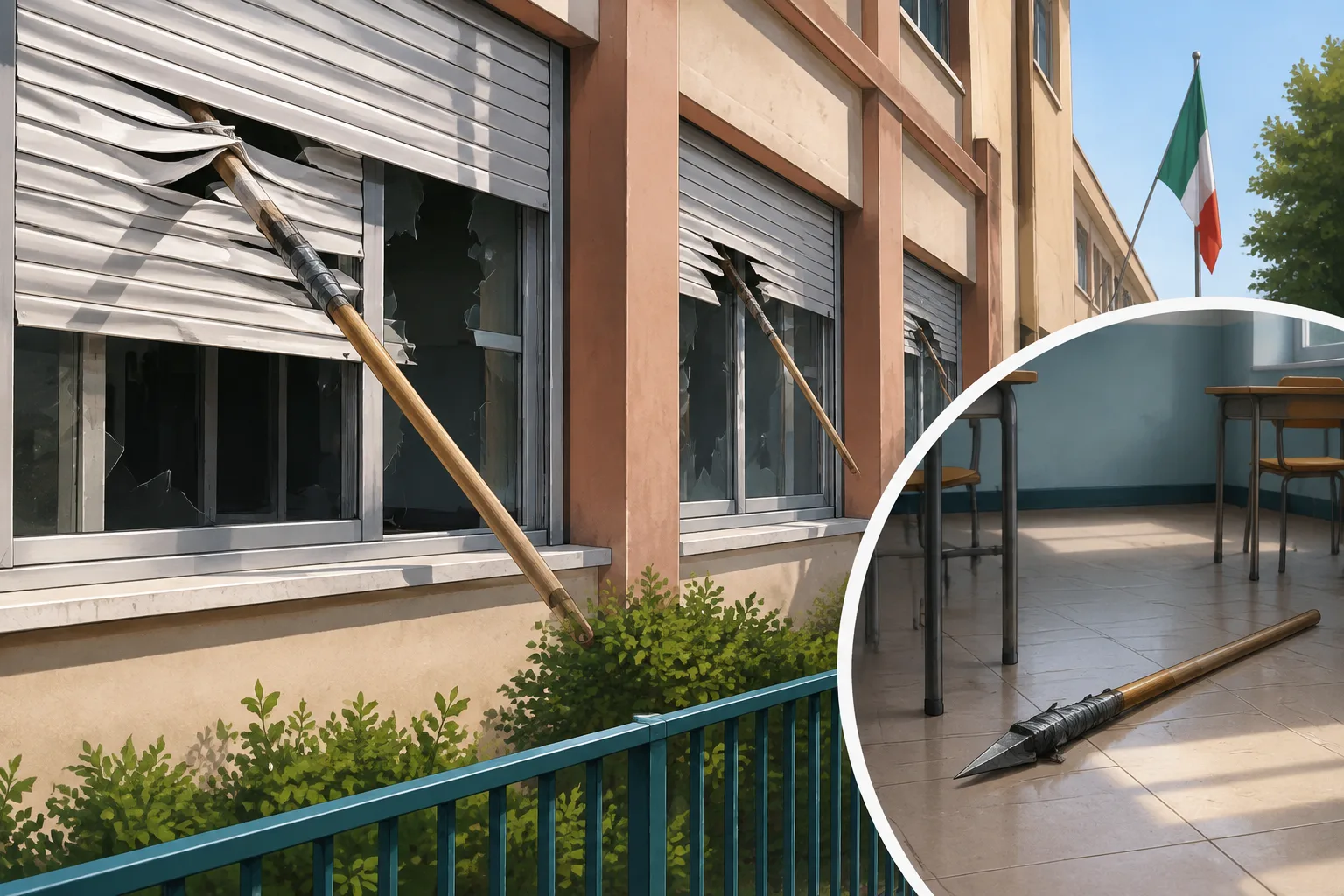 Noto, nuovi atti vandalici al plesso 'Pitagora' del Matteo Raeli: dirigente avverte su possibili presidi nei weekend