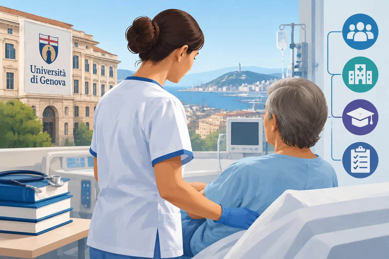 Regione Liguria avvia l'inserimento dell'assistente infermiere: coinvolta l'Università di Genova
