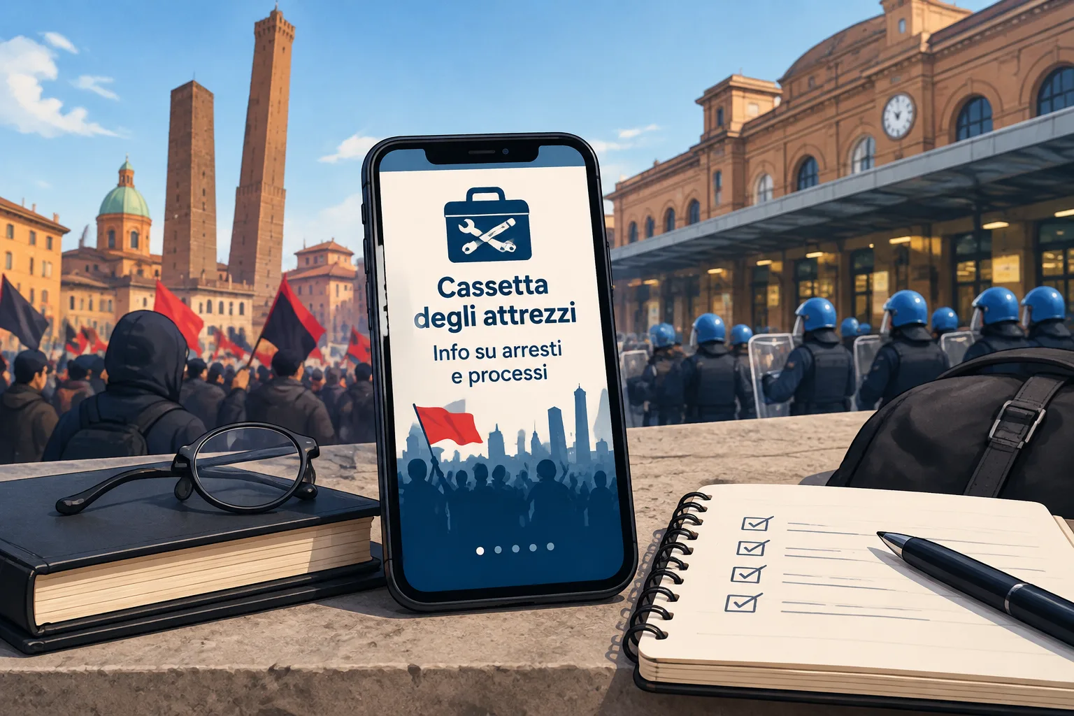 Vademecum per manifestanti: l'avvocata bolognese Marina Prosperi pubblica la "Cassetta degli attrezzi" diventata virale