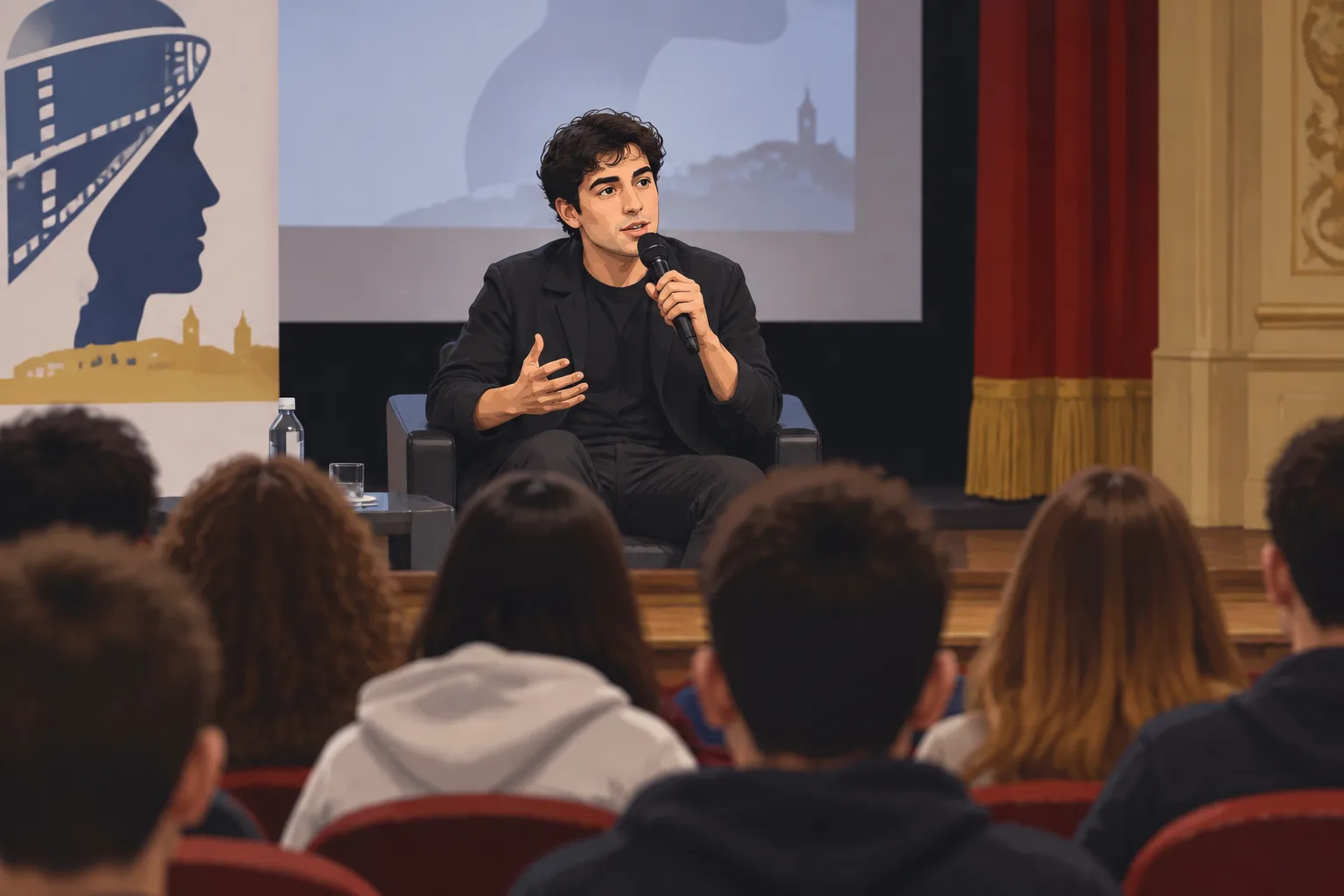Alfonso Capuozzo a Benevento: l’attore di 'Mare Fuori' incontra gli studenti al Teatro Comunale