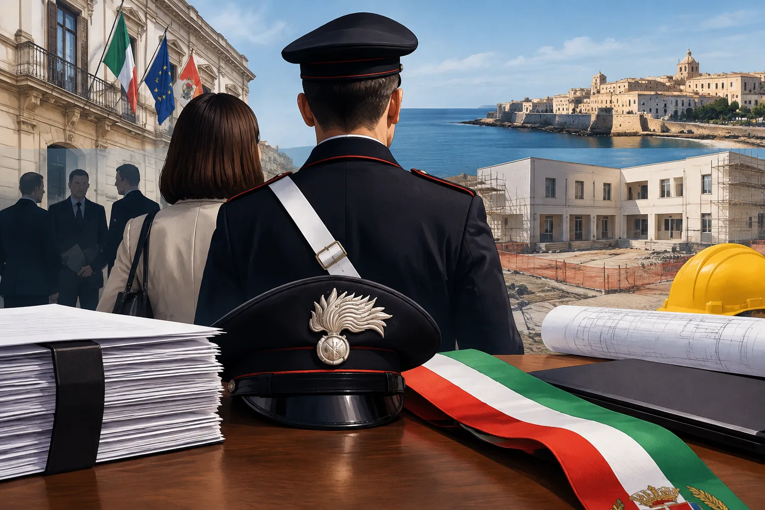 Siracusa: ordinanza del gip su appalti pubblici, misure cautelari per carabiniere, consigliera e imprenditori