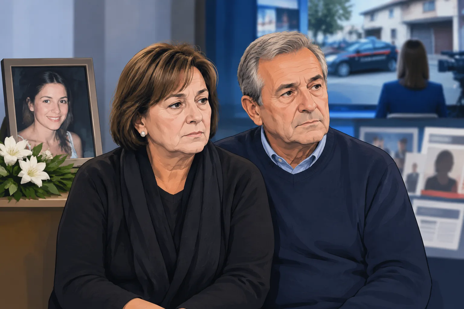 Genitori di Chiara Poggi: "Chiara ha il diritto di riposare in pace"