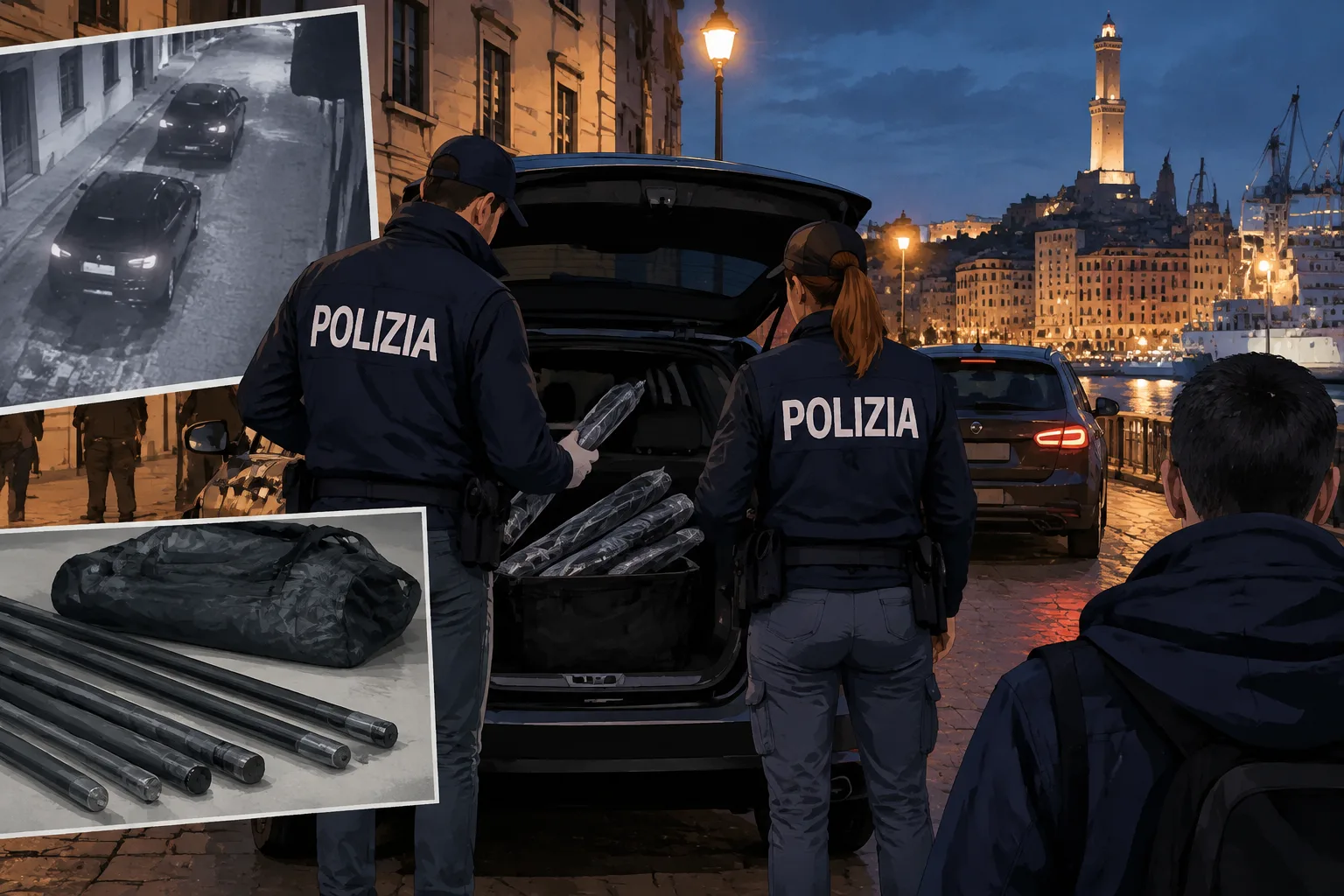 Scontri prima di Genoa-Deportivo: 15 denunciati, individuati oggetti compatibili con bastoni e quattro Daspo