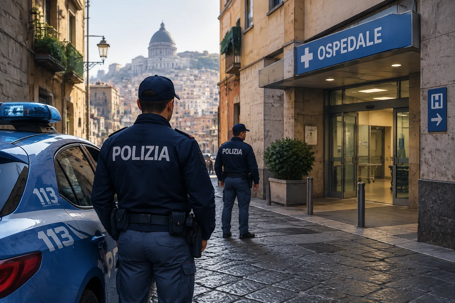 Sedici‑enne accoltellato nel centro storico: indaga la polizia