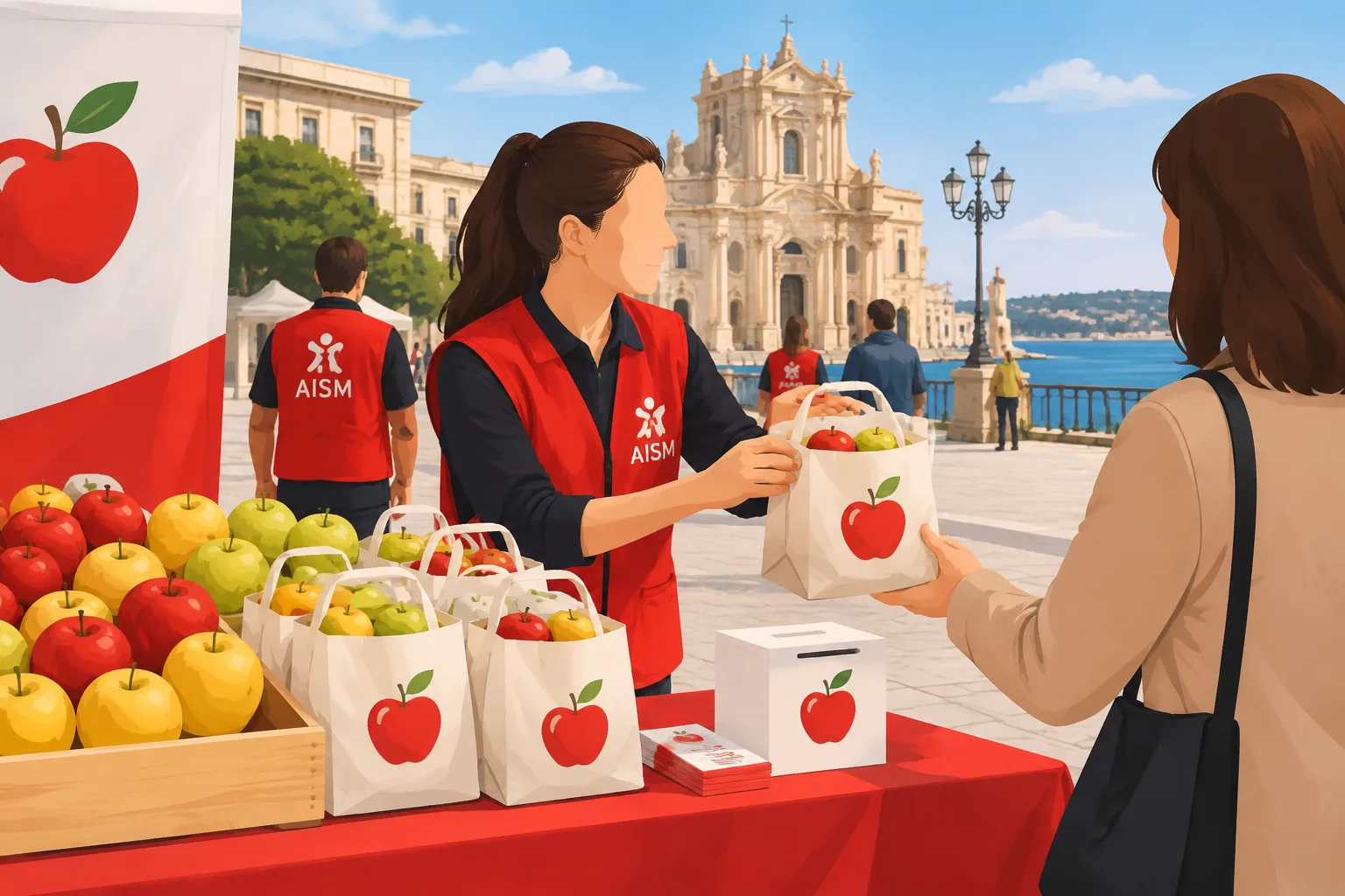 La Mela di AISM torna in piazza a Siracusa: volontari il 3 e 4 ottobre