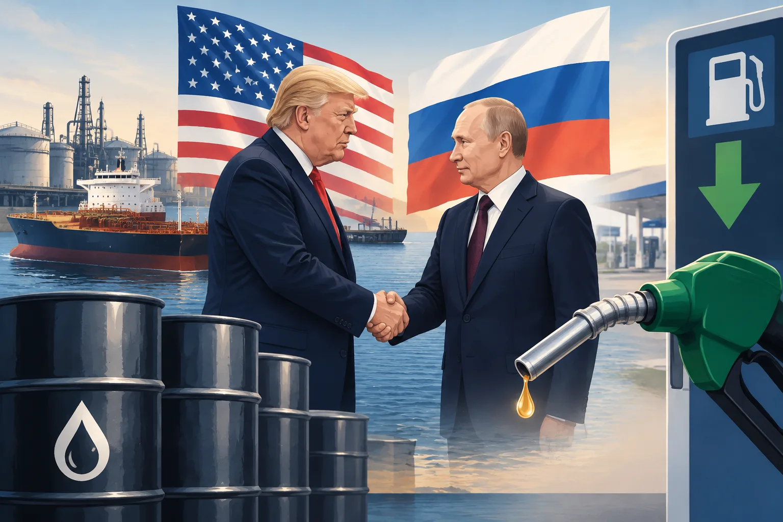 Accordo Usa-Russia sul gasolio: la mossa di Trump in vista dei Midterm