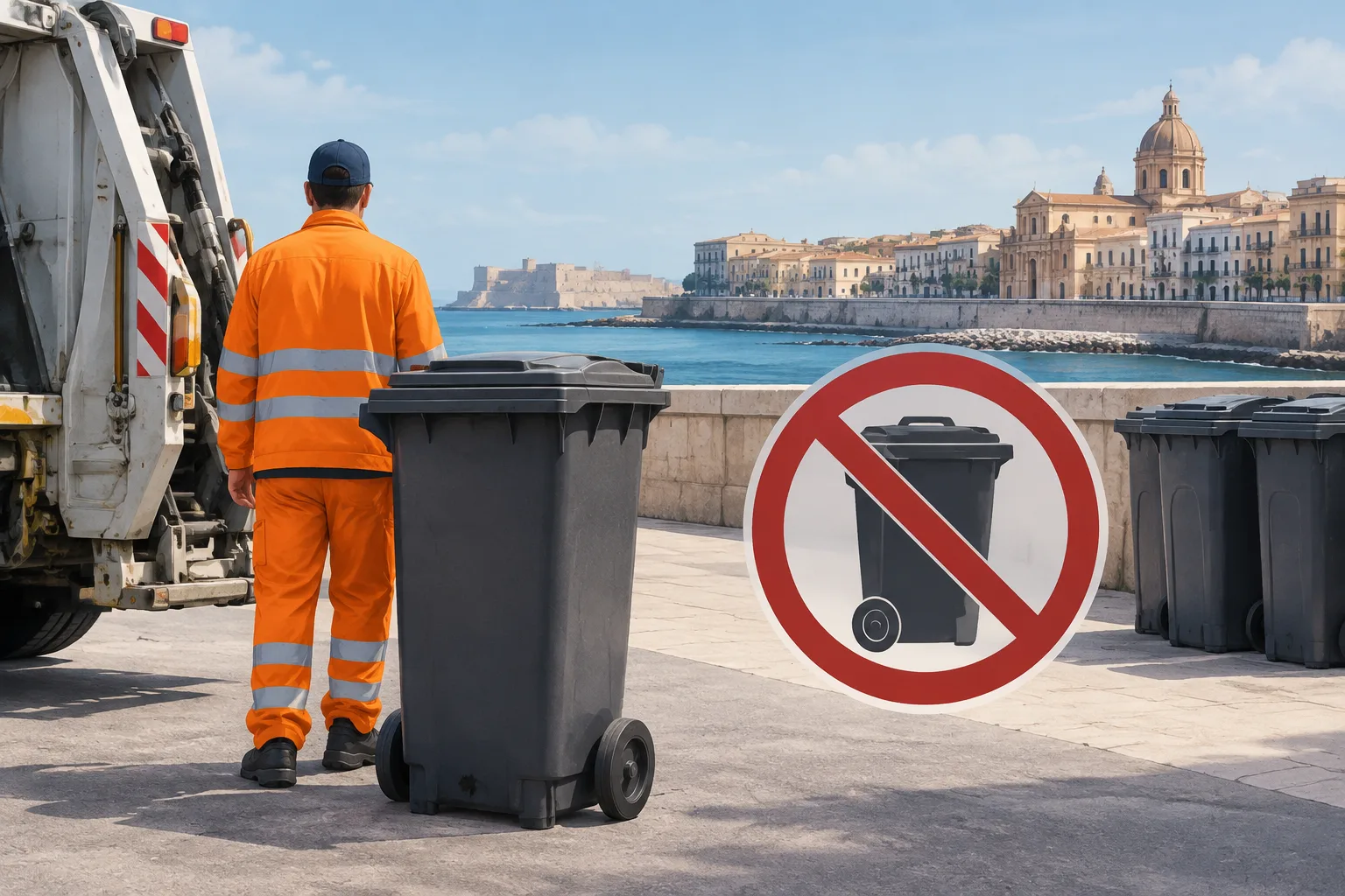Siracusa, sospesa la raccolta dei rifiuti indifferenziati dal 21 ottobre