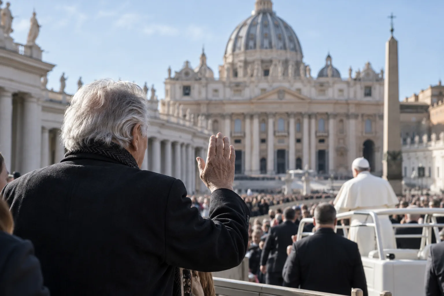 Lou Ferrigno incontra Papa Leone XIV a Piazza San Pietro: "Un sogno d'infanzia"