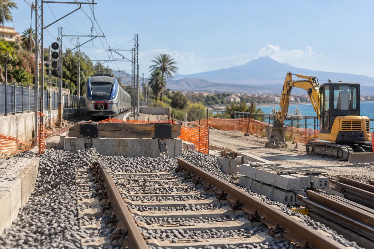 Stop di quattro mesi ai treni tra Catania e Siracusa per cantieri da 215 milioni