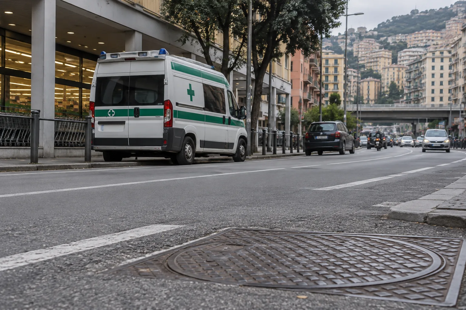 Milite della Croce Verde aggredito a corso Europa: uomo bloccato dai Carabinieri