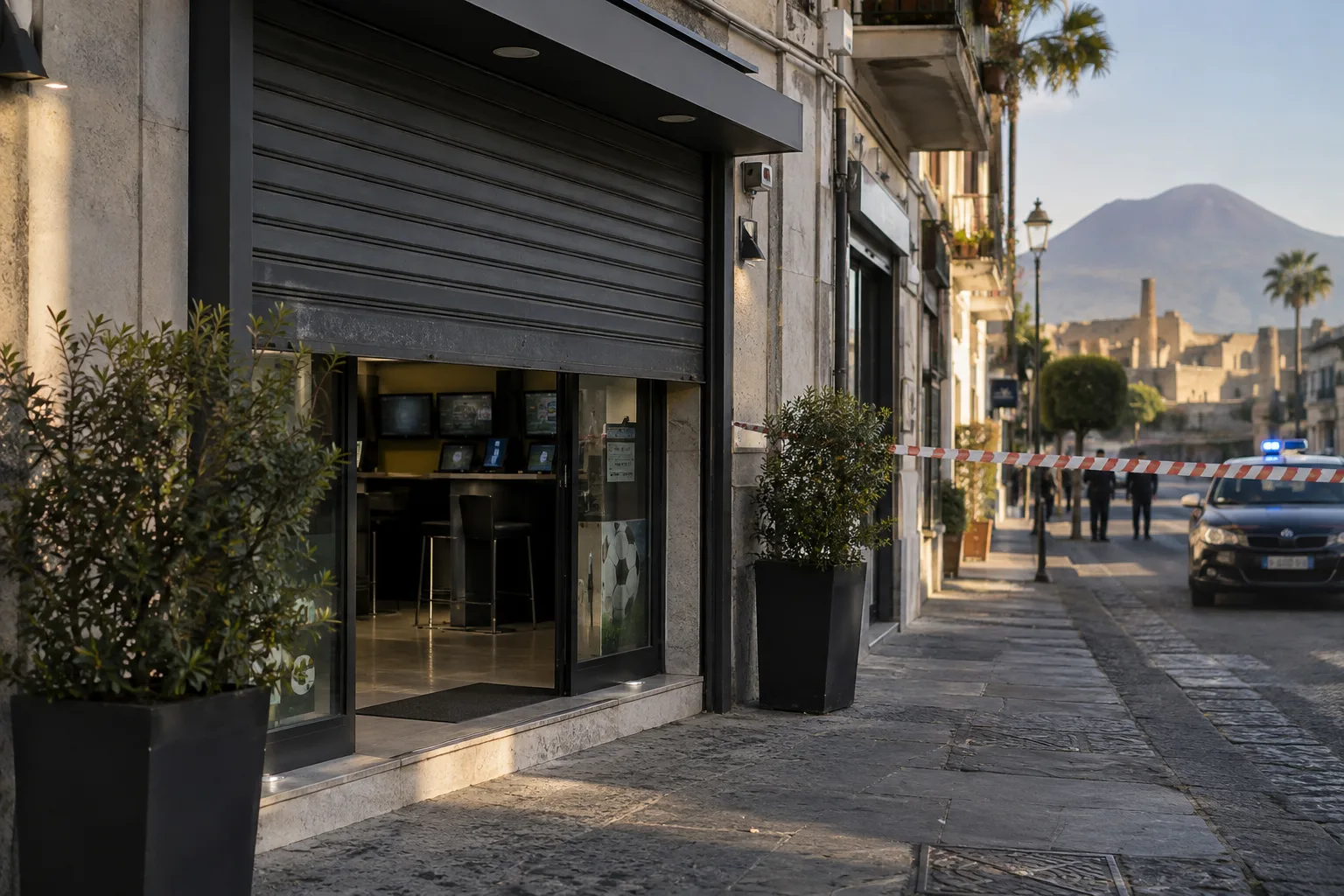 Rapina in un centro scommesse a Pompei: arrestato un 21enne di Castellammare