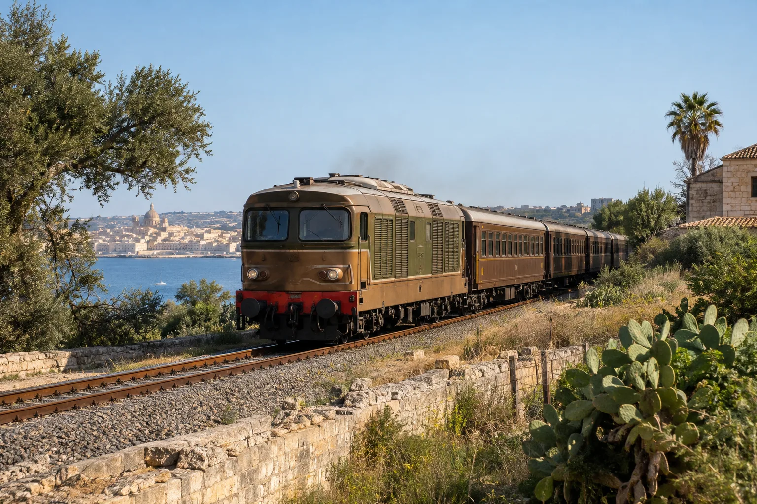 Treni storici: tre corse in partenza da Siracusa sulla Ferrovia del Barocco