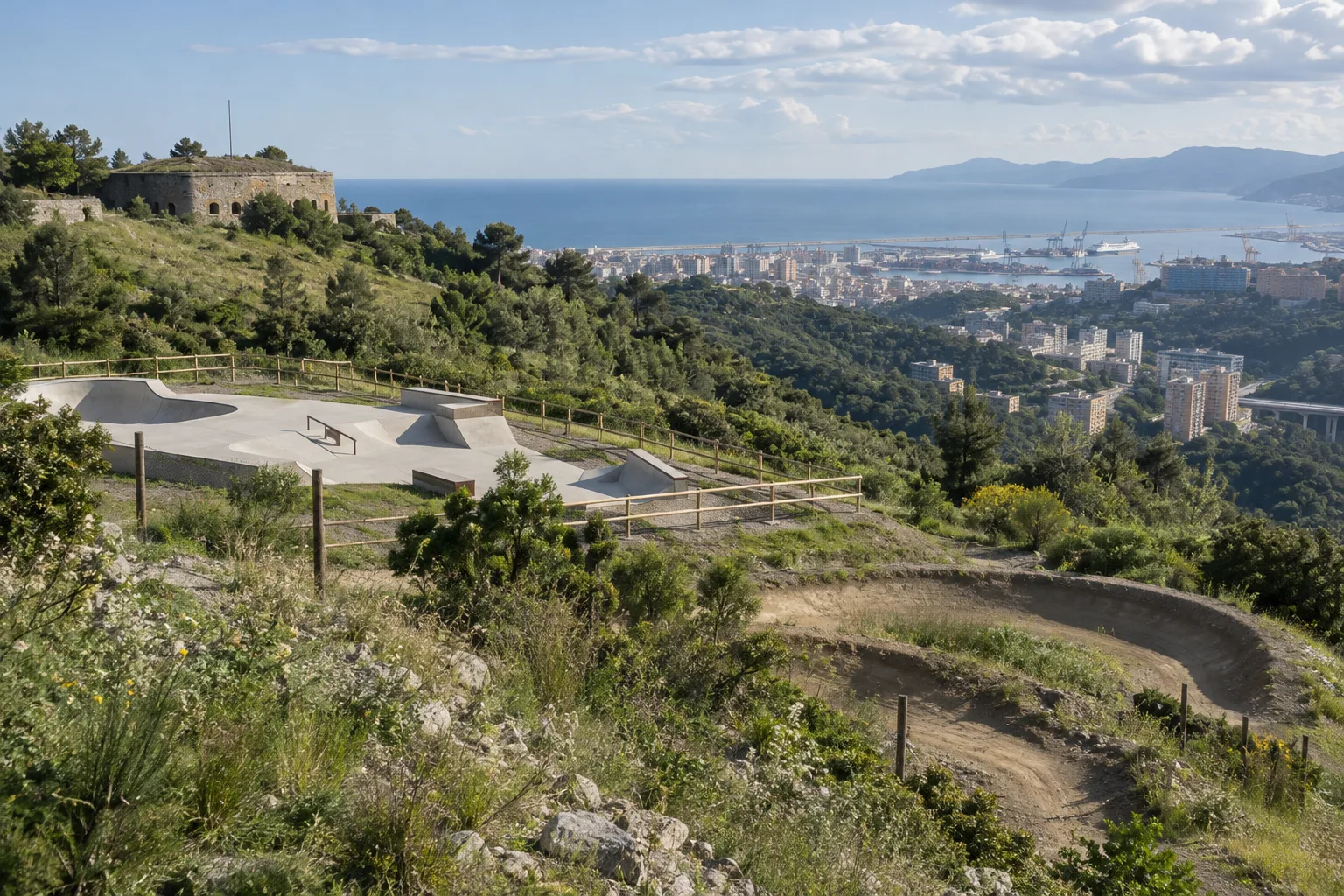 Il Comune propone uno 'sport park' tra Granarolo e Forte Begato