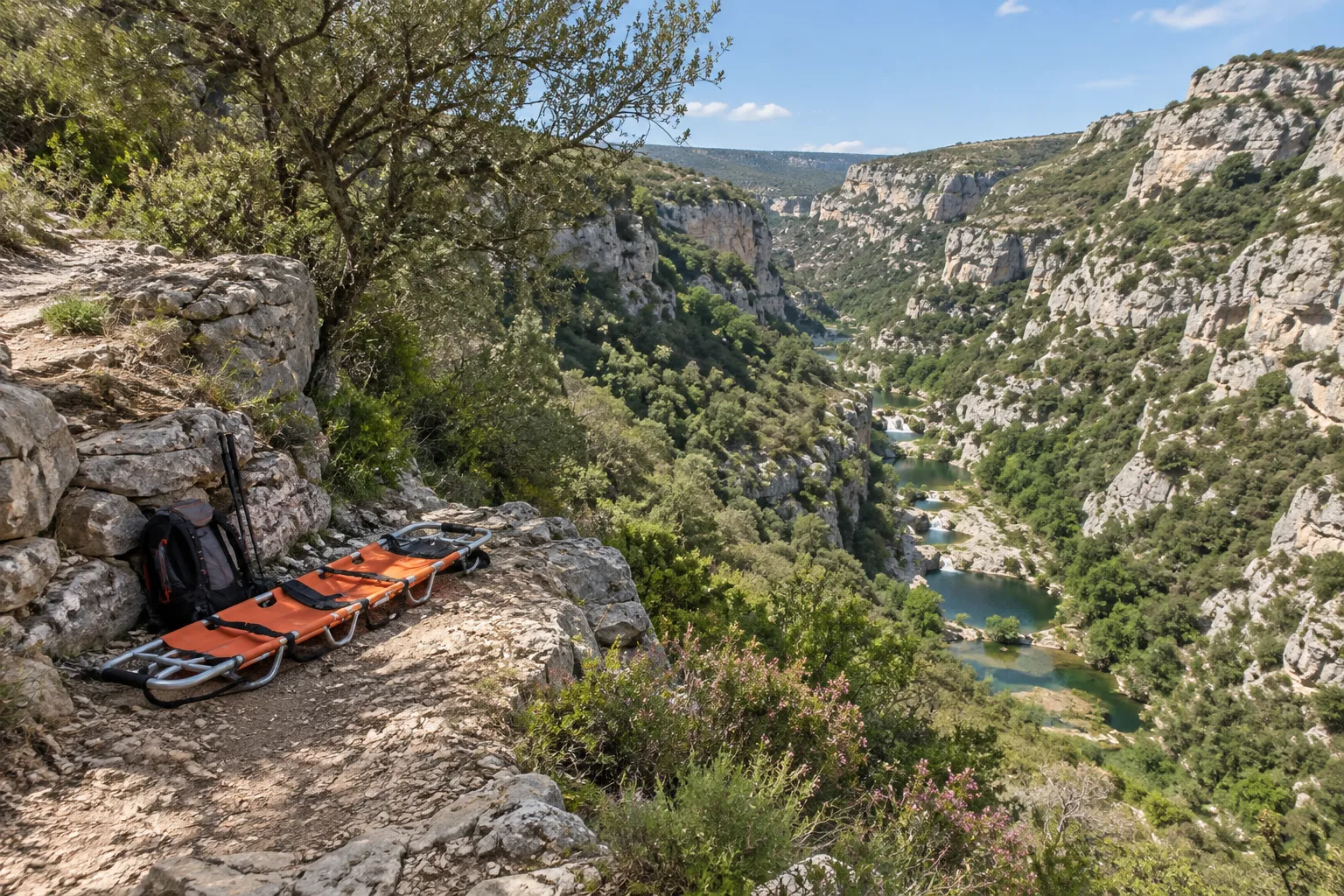 Turista svedese soccorsa lungo il sentiero di Scala Cruci a Cavagrande