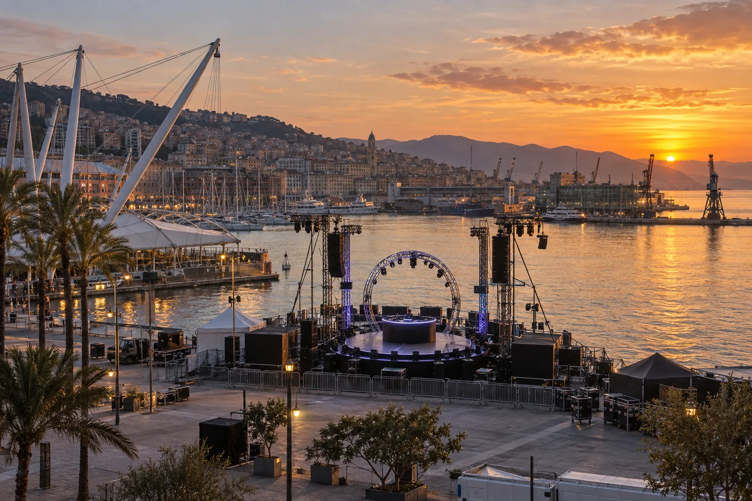 Novah in concerto gratuito al Porto Antico: palco a 360° e misure di sicurezza per la serata del 2 ottobre
