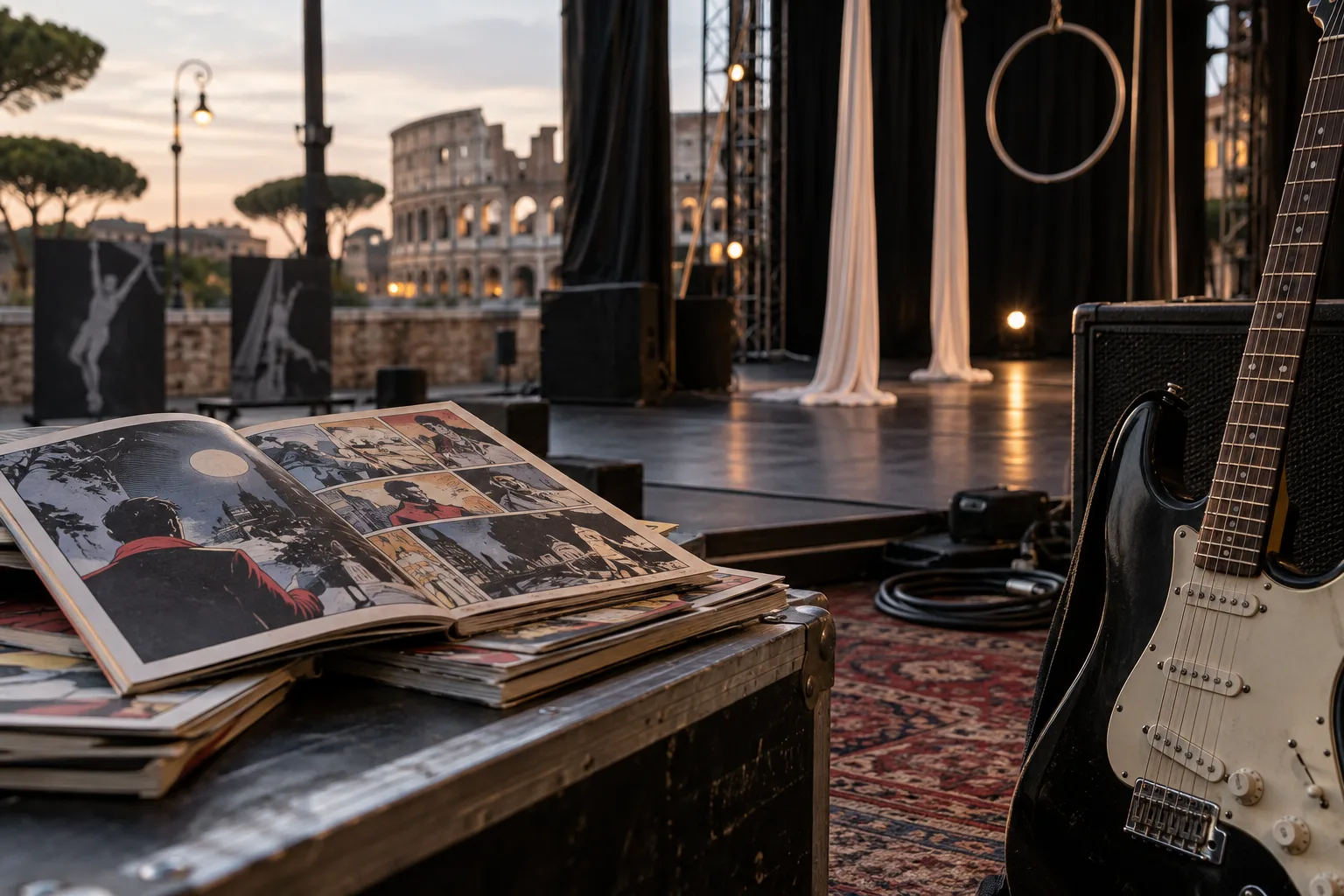 Quattro decenni di Dylan Dog, gli acrobati di Tangeri al Romaeuropa e il mito dei Nirvana