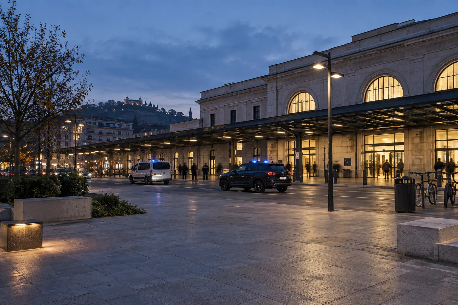 Piazzale della Stazione: due carabinieri feriti, arrestato un 27enne