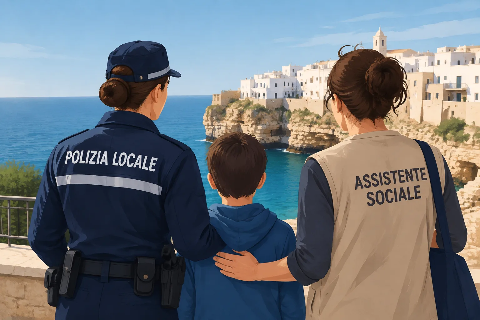 Polignano a Mare istituisce una squadra di pronto intervento per i minori in difficoltà