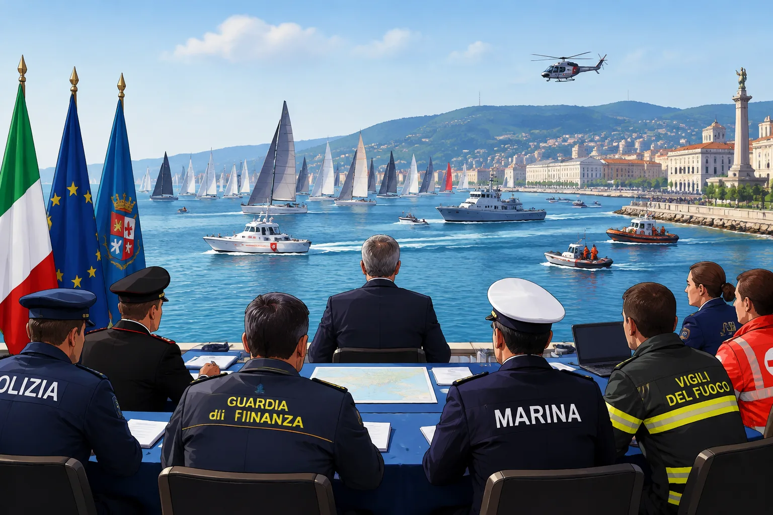 Barcolana 58: la Prefettura illustra il bilancio del dispositivo di sicurezza