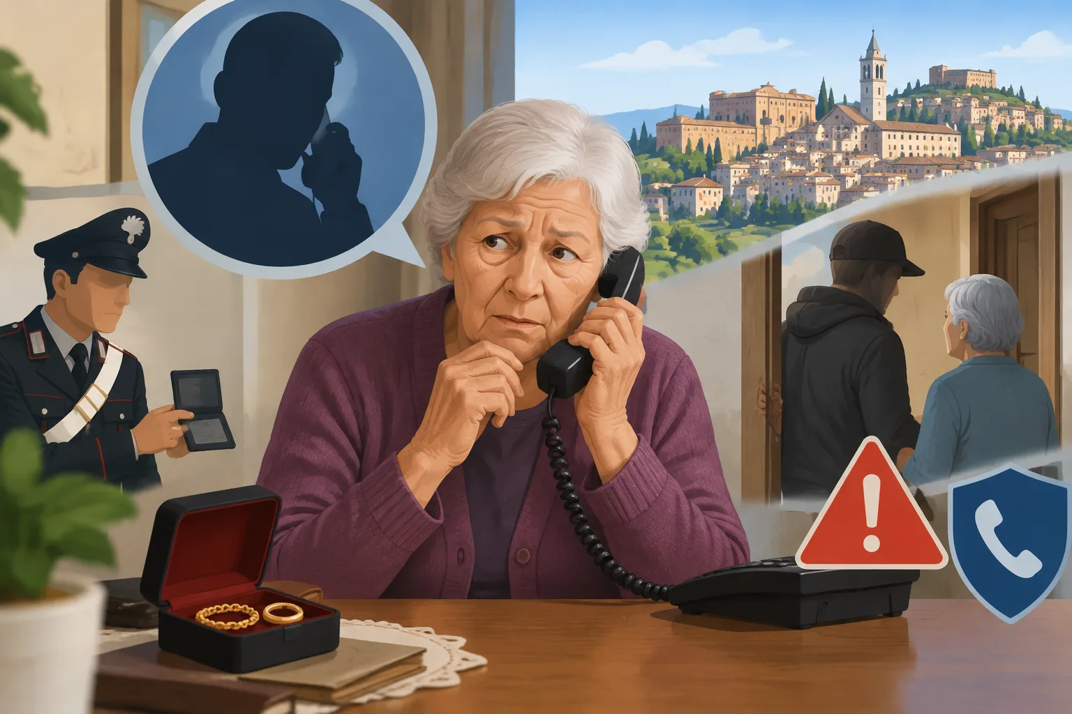 Perugia, ondata di tentativi di truffa agli anziani: segnalazioni in più quartieri