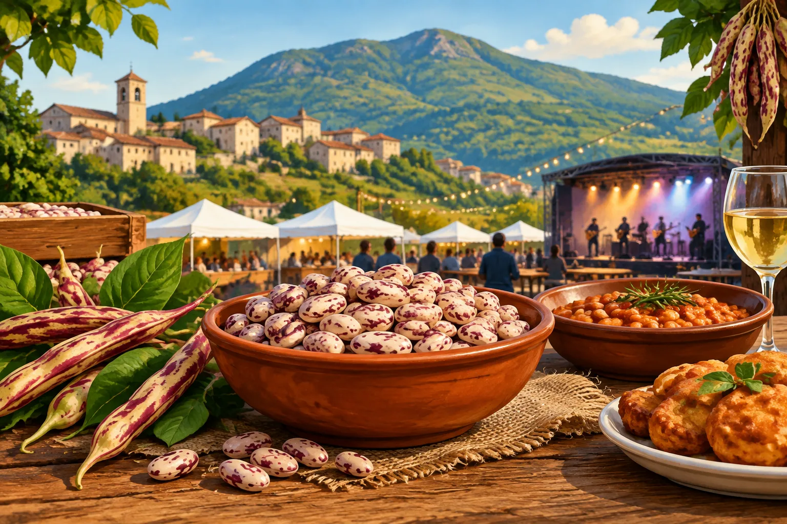 Campoli del Monte Taburno: il 3 e 4 ottobre torna la 31ª Sagra del Fagiolo