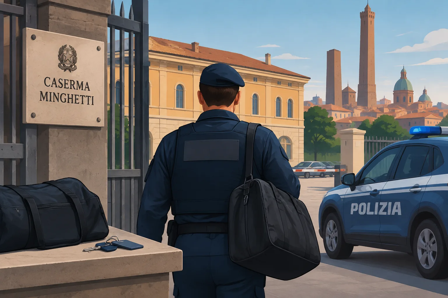 Agenti del Pratello, stop agli alloggi della caserma Minghetti da novembre