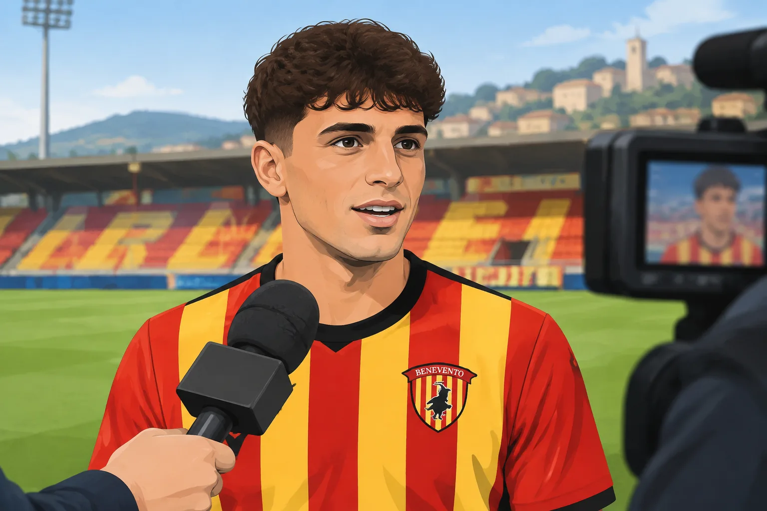 Siatounis: «Sto crescendo tanto, voglio vivere questa esperienza al Benevento»