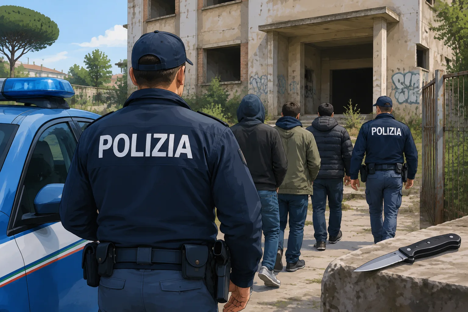 Sventato tentativo di occupazione in uno stabile abbandonato a via di Tor Cervara