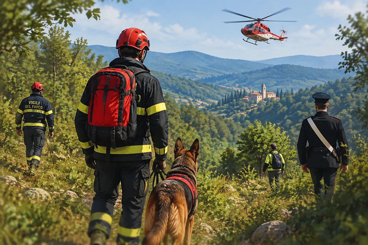 Scomparso in Valdisieve, ricerche in corso per un 57enne tra Diacceto e Rufina