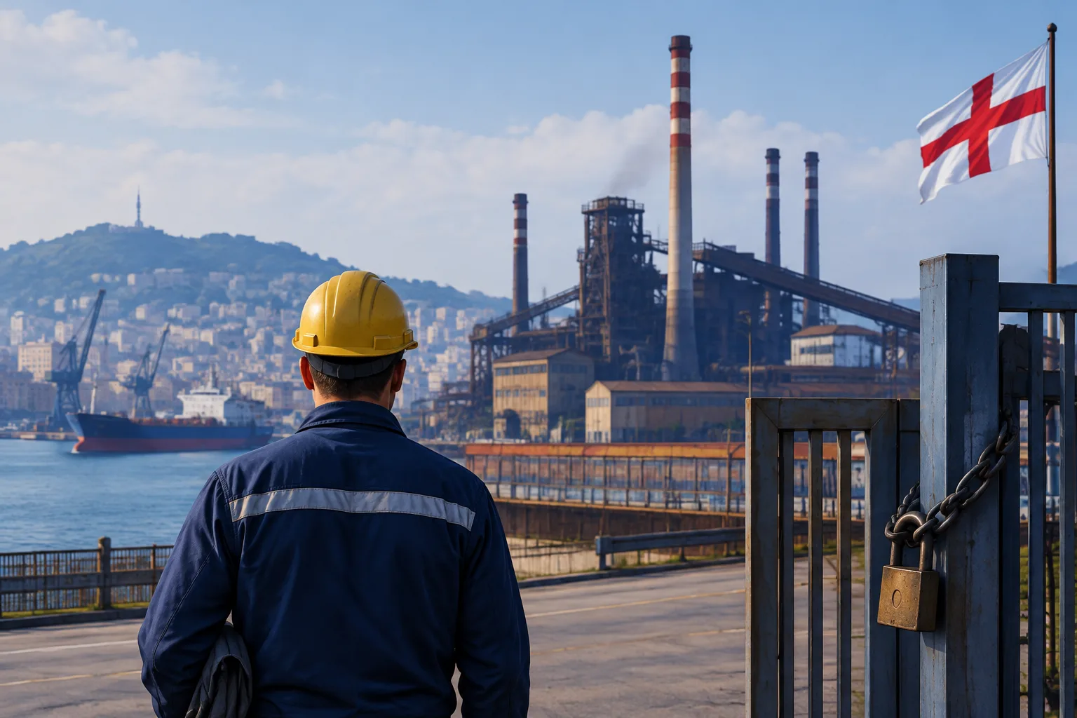 Ex Ilva, Acciaierie d'Italia annuncia la fermata degli stabilimenti di Genova entro il 15 novembre