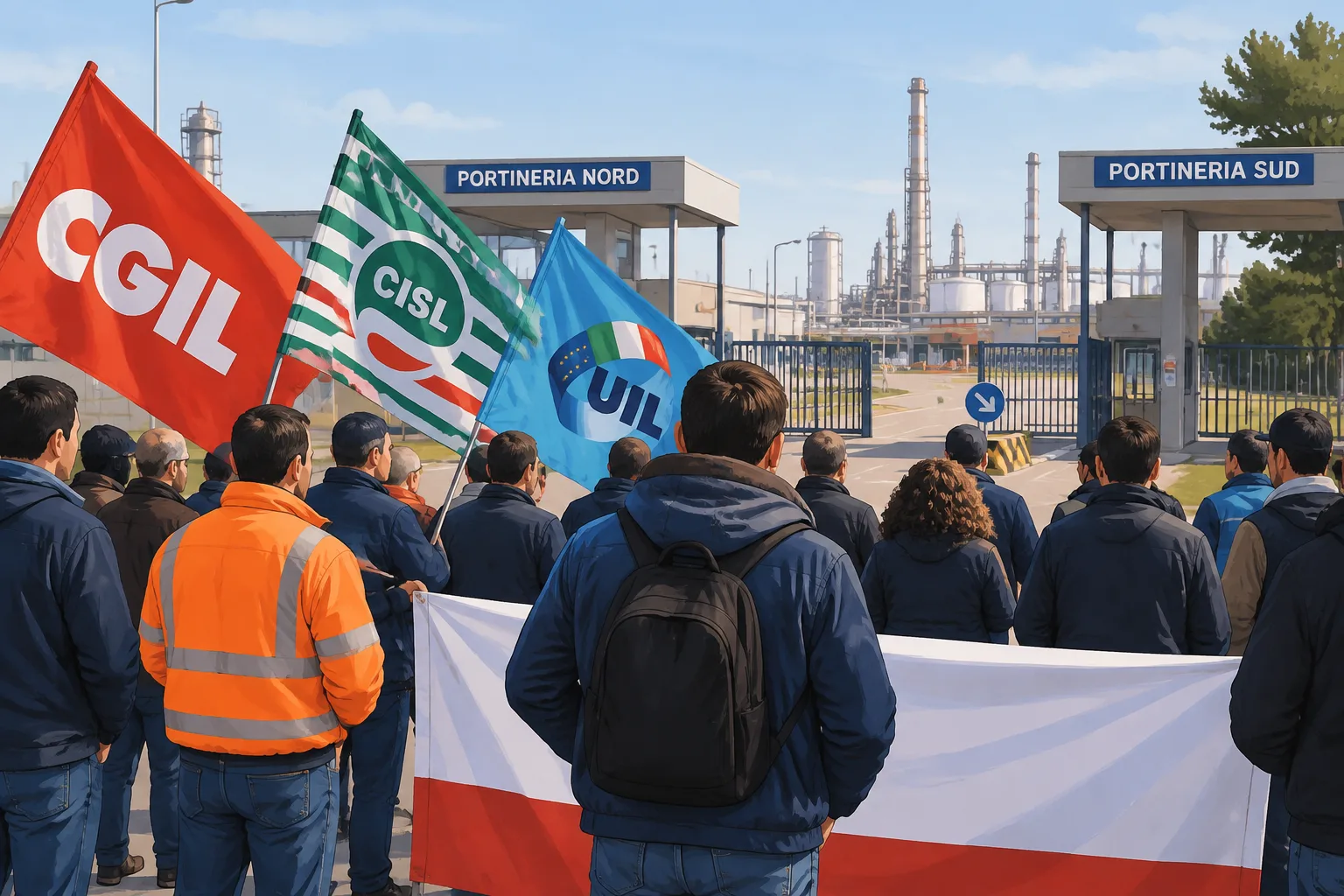 Ex Cogesi, sit-in lunedì 26 ottobre alle portinerie Nord e Sud del polo industriale
