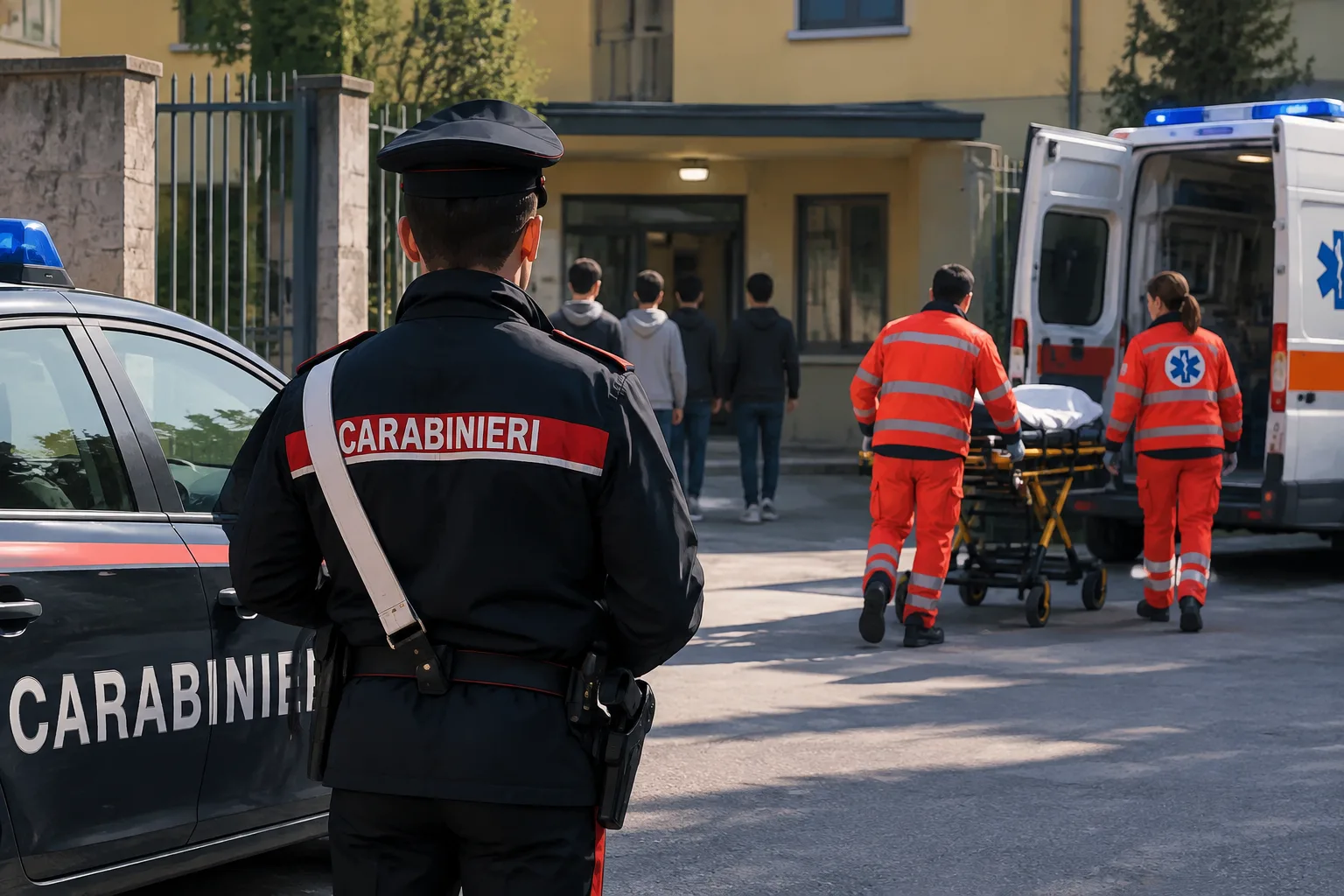 Rissa in una comunità per minori a Giugliano: due giovani accoltellati, uno è grave