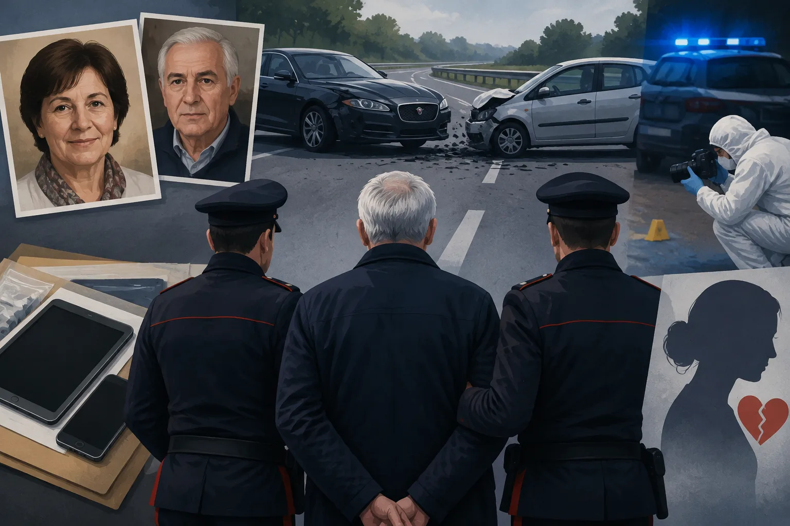 Per Fulvio Ielmini cambia l'imputazione: dalla ricostruzione di incidente al femminicidio per la morte di Pierina Buffon