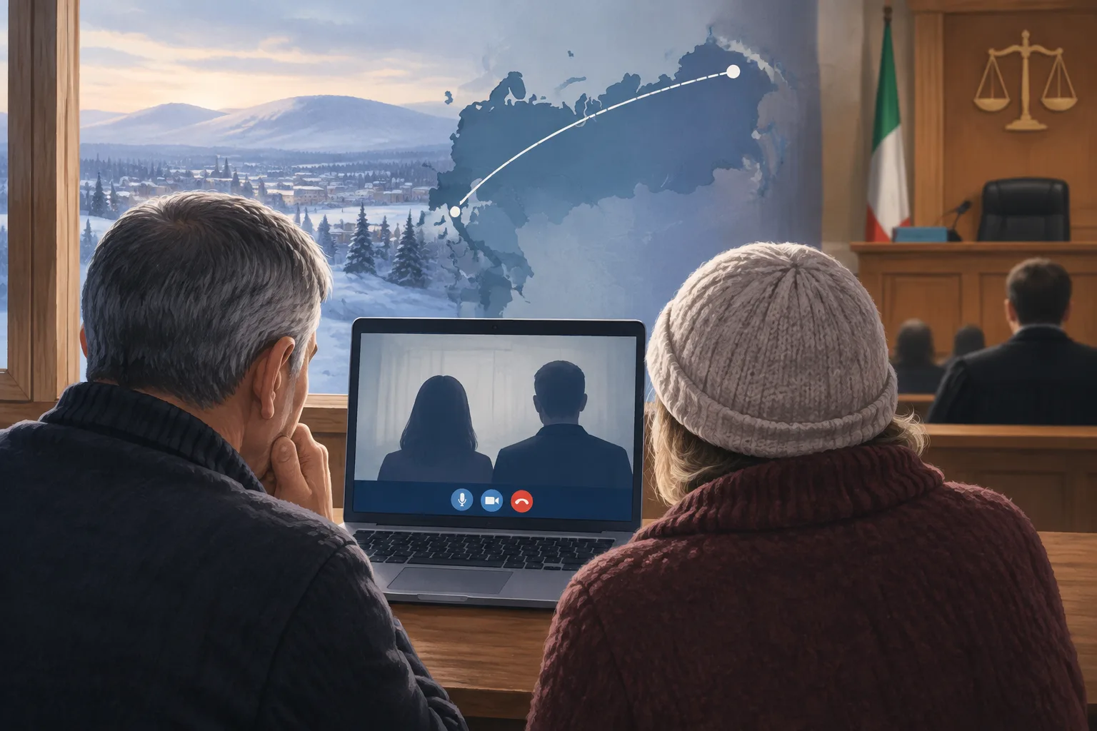 Genitori di Anastasia dalla Siberia chiedono di collegarsi all'udienza sul delitto di Villa Pamphili