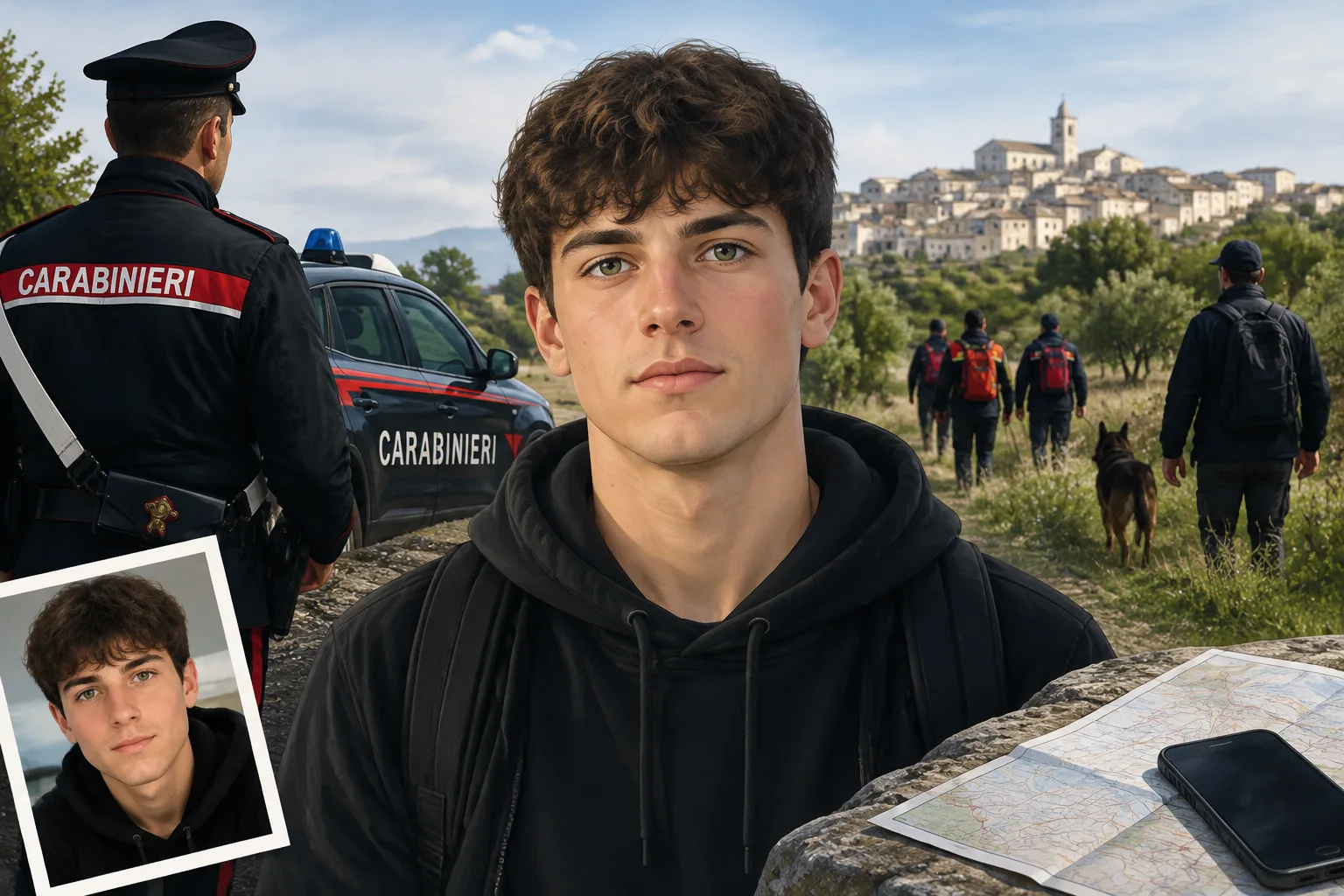 Scomparso da venerdì il 19enne Francesco Sacchetti: ricerche in corso a Sannicandro di Bari