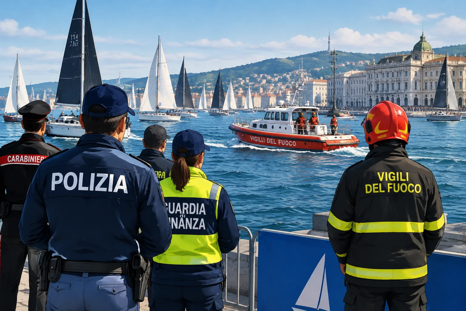 Barcolana 2026: a Trieste gestione dell’ordine pubblico senza criticità, tre soccorsi in mare