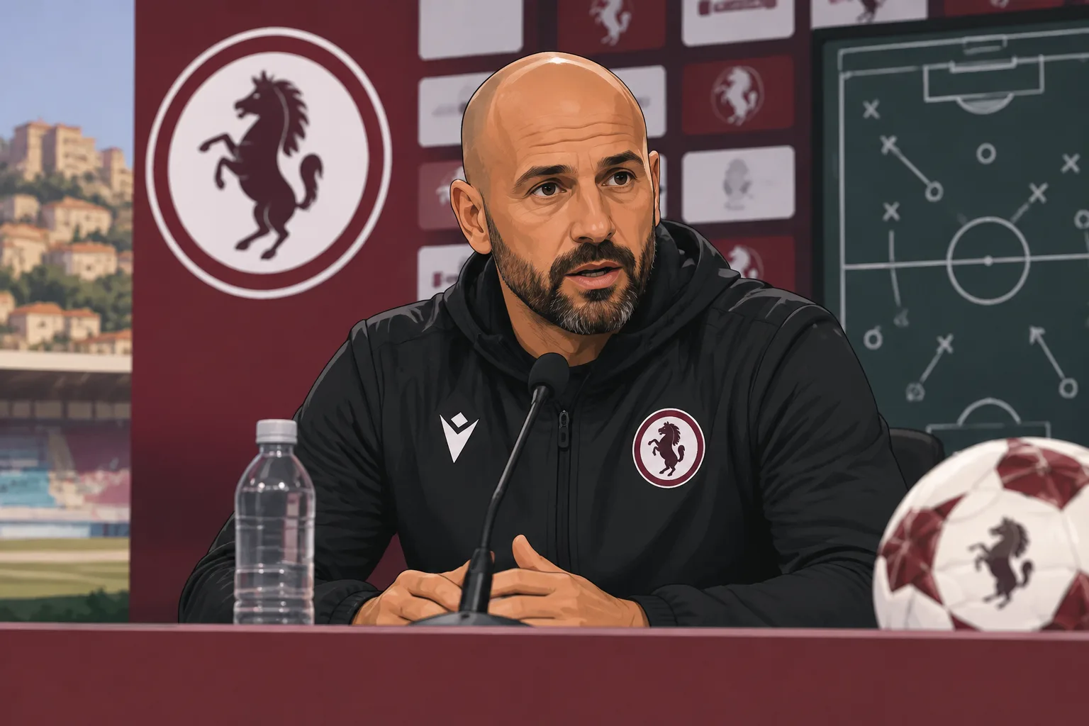 Bucchi avverte il Benevento: «Squadra frizzante, sarà una partita difficile»