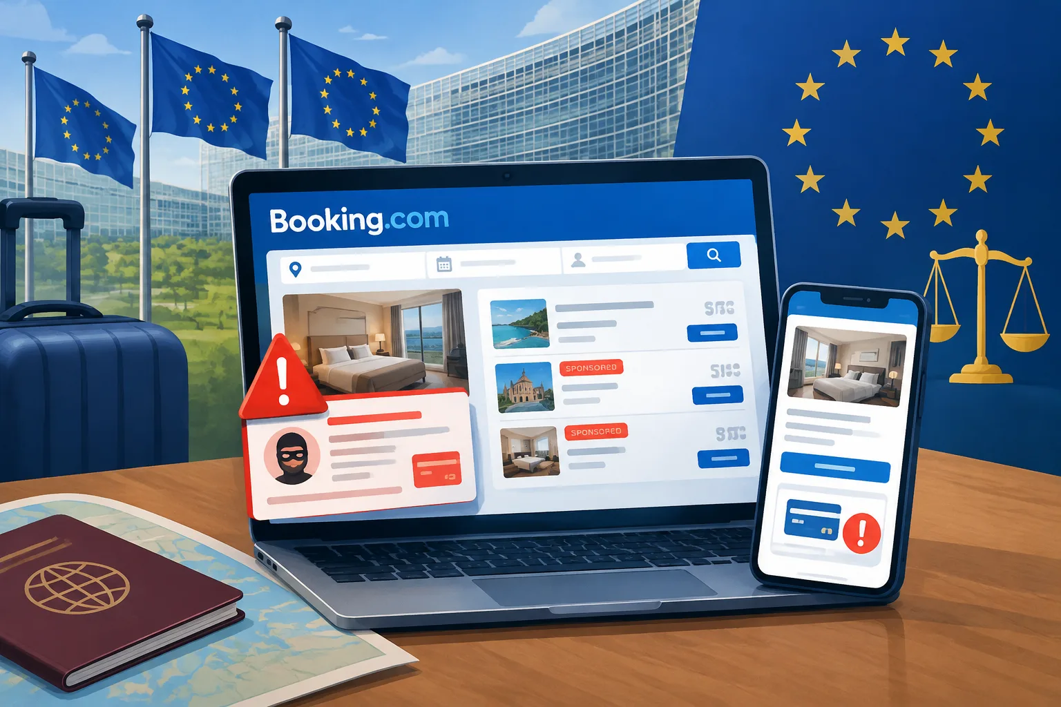 L'Ue apre un'indagine su Booking.com per truffe e annunci poco trasparenti