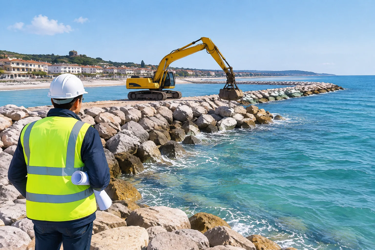Fano approva la manutenzione straordinaria delle scogliere di Ponte Sasso
