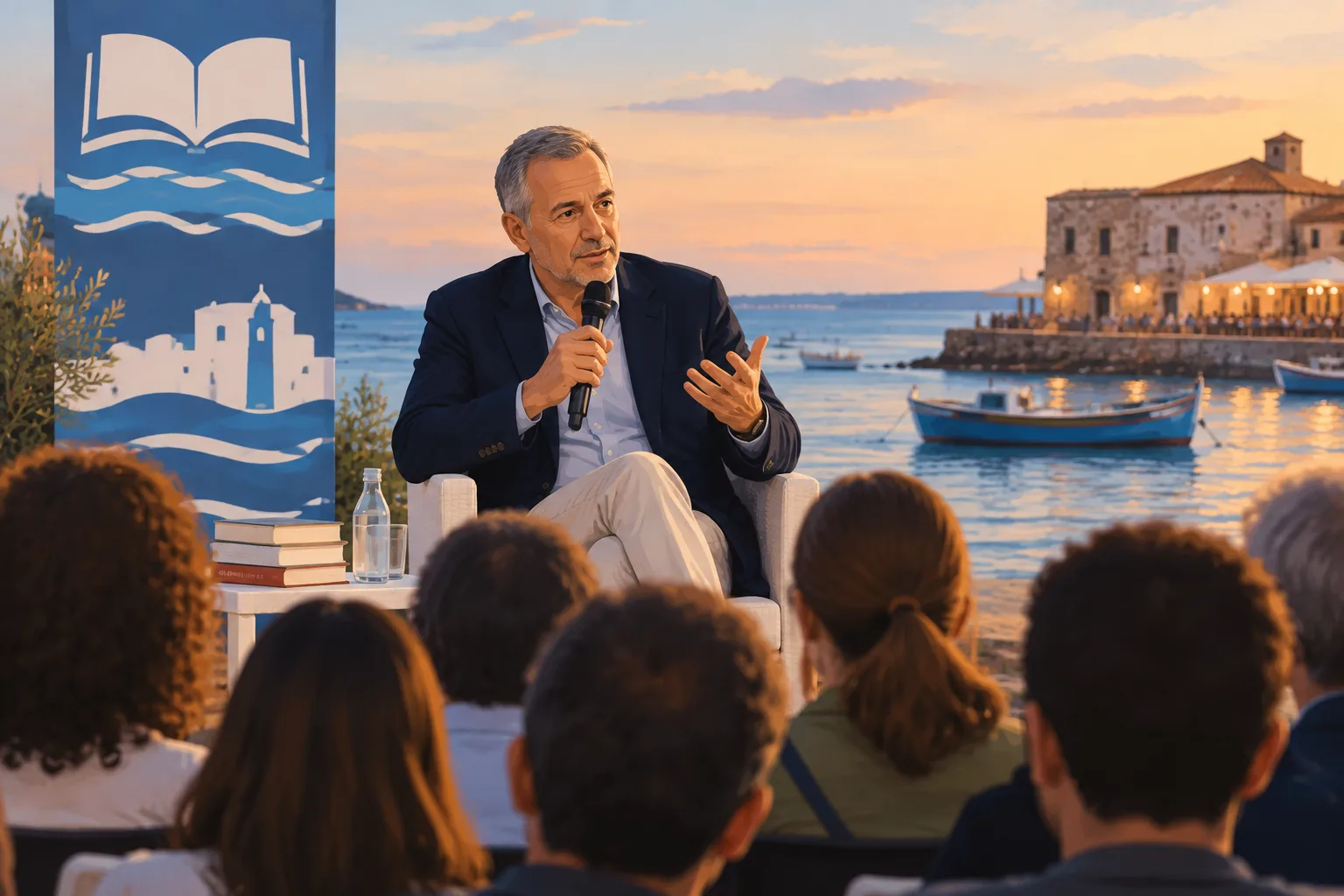 Gianrico Carofiglio al Marzamemi Book Fest: «Le mie radici sono qui»