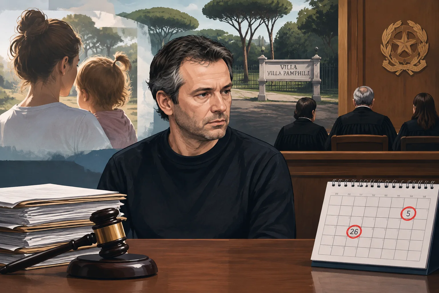 Villa Pamphili, respinta la richiesta di nuova perizia psichiatrica per Francis Kaufmann