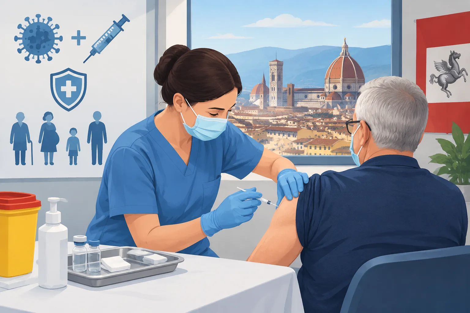 Influenza e Covid-19: Regione Toscana avvia la campagna vaccinale 2026, le date utili per Firenze e provincia